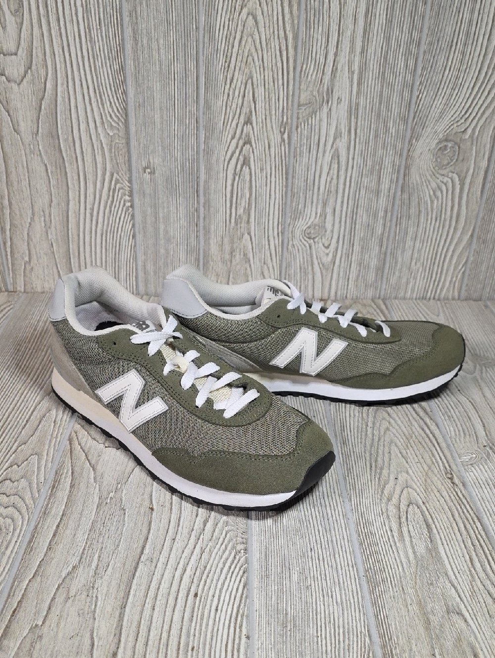 New Balance 515v1 Dark Covert Green Retro Runner Sneakers Mens Size 11.5